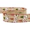 2.5&#x22; x 10yd. Burlap Wired Gnome Craft Christmas Ribbon